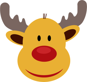Christmas Reindeer Clipart PNG Download Free