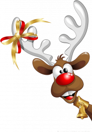 Christmas Reindeer Clipart PNG Download Free