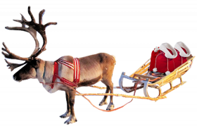 Christmas Reindeer Clipart PNG Download Free