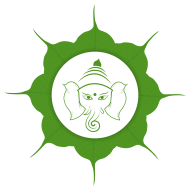 Eco friendly lord ganesha Chaturthi with leaves Design, for Free