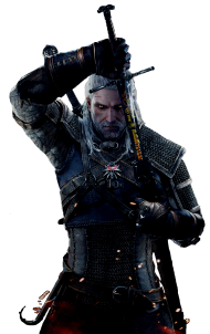 Geralt of Rivia PNG