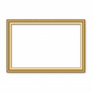 Gold frame Clipart PNg Download Free