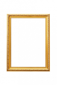 Gold Picture Frame PNG Full HD Download