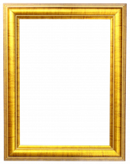 Golden frame Png transparent Download