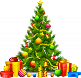 Green Christmas Tree PNG Images Full HD