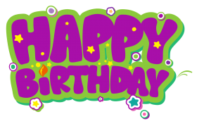 Happy Birthday PNG Text desing Full Hd