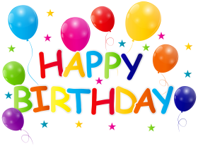 Happy Birthday Text Clipart PNG Full Hd