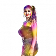 Happy Holi CB Editing Girl PNG Download New