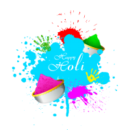 Happy Holi Color Transparent PNG