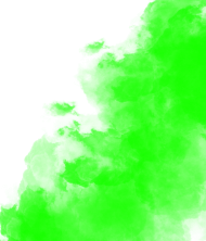 Happy Holi Green Color PNG Full HD