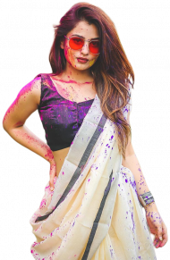 Happy Holi Hot Girl PNG Images Transparent