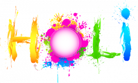 Happy Holi Photo Editing PNG Image download New
