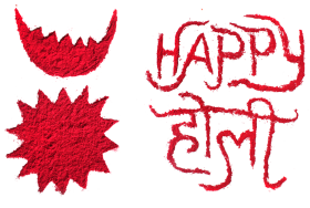 Happy Holi Text Png Full HD