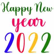 Happy New year 2022 PNG Download
