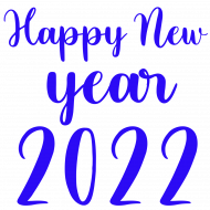 Happy New year 2022 PNG Download Full HD