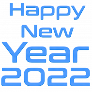 Happy New year 2022 PNG Download Full HD