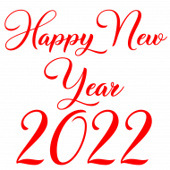 Happy New year 2022 PNG Download HD