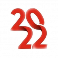 Happy New Year 2022 Text PNG Images HD