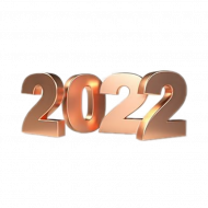 Happy New Year 2022 Text PNG Images HD