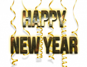 Happy New Year Background PNG Image