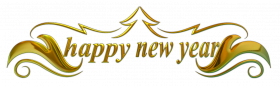 Happy New Year Effect Transparent PNG