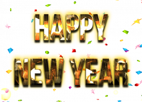 Happy New Year PNG HD Quality
