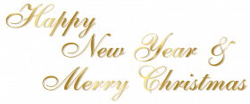 Happy New Year Text Effect PNG