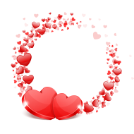 Happy Valentines Day Heart PNG Clipart