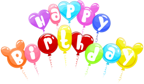 Heart Balloon Happy Birthday PNG Clip Art