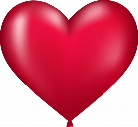 Heart Balloon PNG High Quality Image