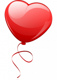 Heart Shaped Balloon PNG Full HD