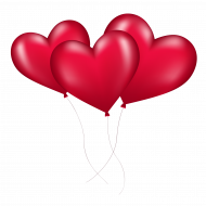 Heart Shaped Balloon PNG Image Full HD