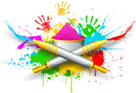 Holi Balti Bucket HD PNG image