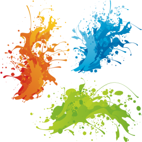 Holi Color Splash Smoke Bomb PNG