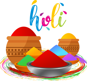 Holi PNG popular ancient Hindu festival
