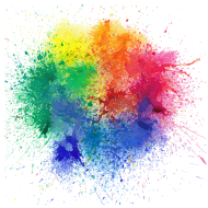 Holi Rang Color Splash HD PNG