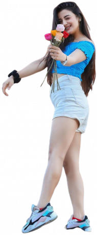 Hot Girl PNG Image For Valentine Day Editing