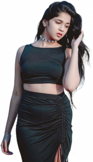 Hot Girl Png In Black Dress For Photo Editing