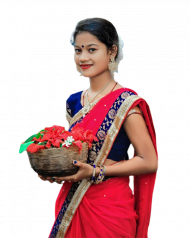 Indian Girl Png HD For PicsArt CB Editing With Saree