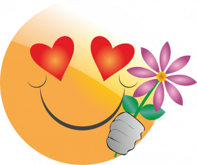 Love Heart Eye Face Emoji PNG Images