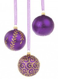 Merry Christmas Baubles Png Download Free