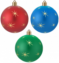 Merry Christmas Baubles PNG Images Download New