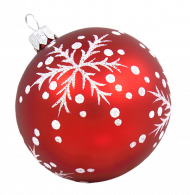 Merry Christmas Baubles PNG Images Full HD