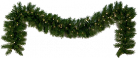 Merry Christmas Garland PNG Free Download