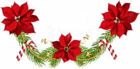 Merry Christmas Garland PNG Free Download