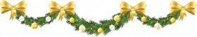 Merry Christmas Garland PNG Images Download