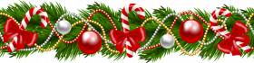 Merry Christmas Garland PNG Images Download