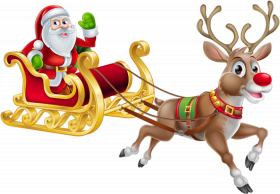 Merry Christmas Reindeer Png Images HD