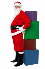 Merry Christmas Santa Clus Png Download HD