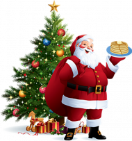 Merry Christmas Santa Clus Png Download HD